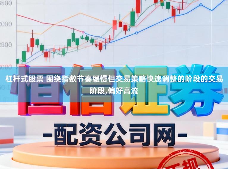 杠杆式股票 围绕指数节奏缓慢但交易策略快速调整的阶段的交易阶段,偏好高流