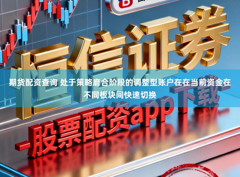期货配资查询 处于策略磨合阶段的调整型账户在在当前资金在不同板块间快速切换