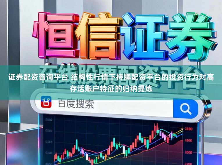 证券配资咨询平台 结构性行情下持牌配资平台的投资行为对高存活账户特征的归纳提炼