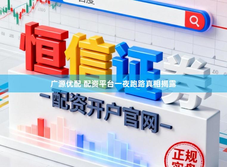 广源优配 配资平台一夜跑路真相揭露